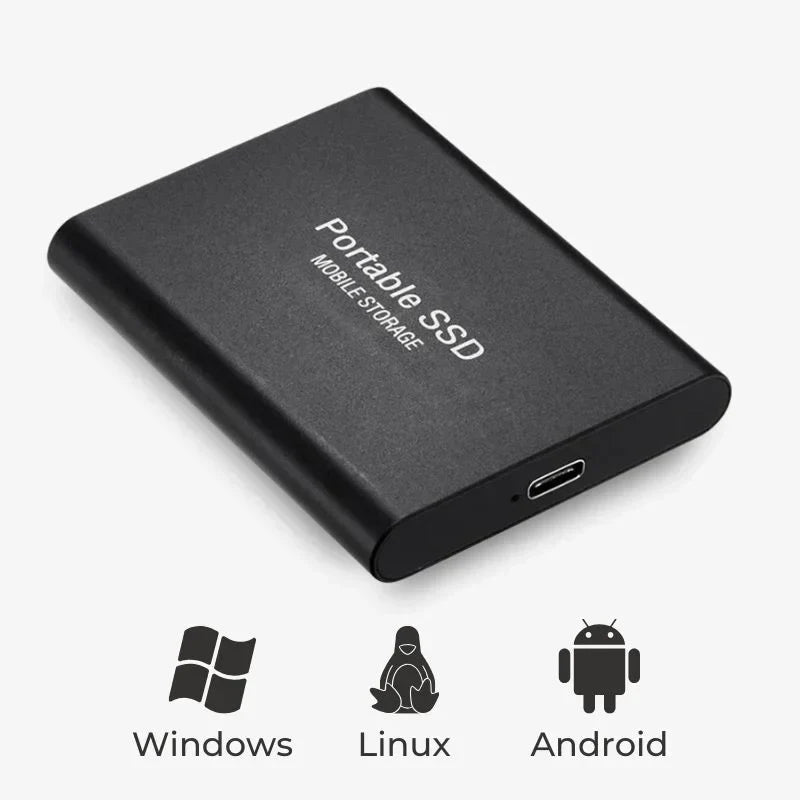 External SSD 128GB – Ultra-Fast Portable USB Solid State Drive