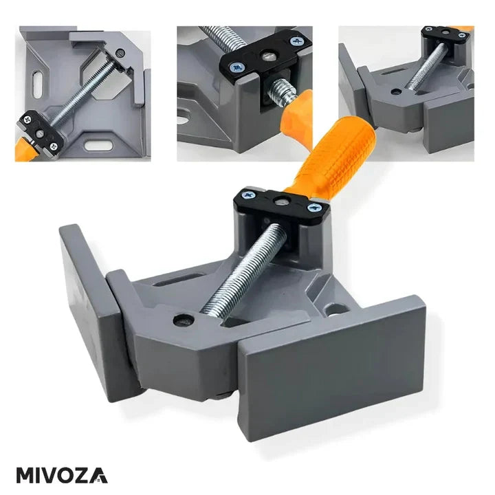 90° Aluminium Corner Clamp – Precision Woodworking & Perfect Right Angle Joiner
