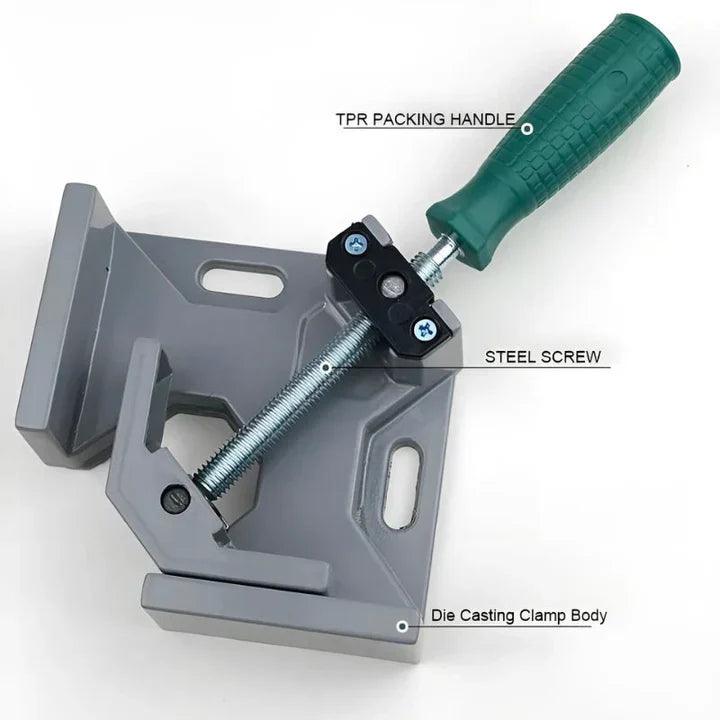 90° Aluminium Corner Clamp – Precision Woodworking & Perfect Right Angle Joiner