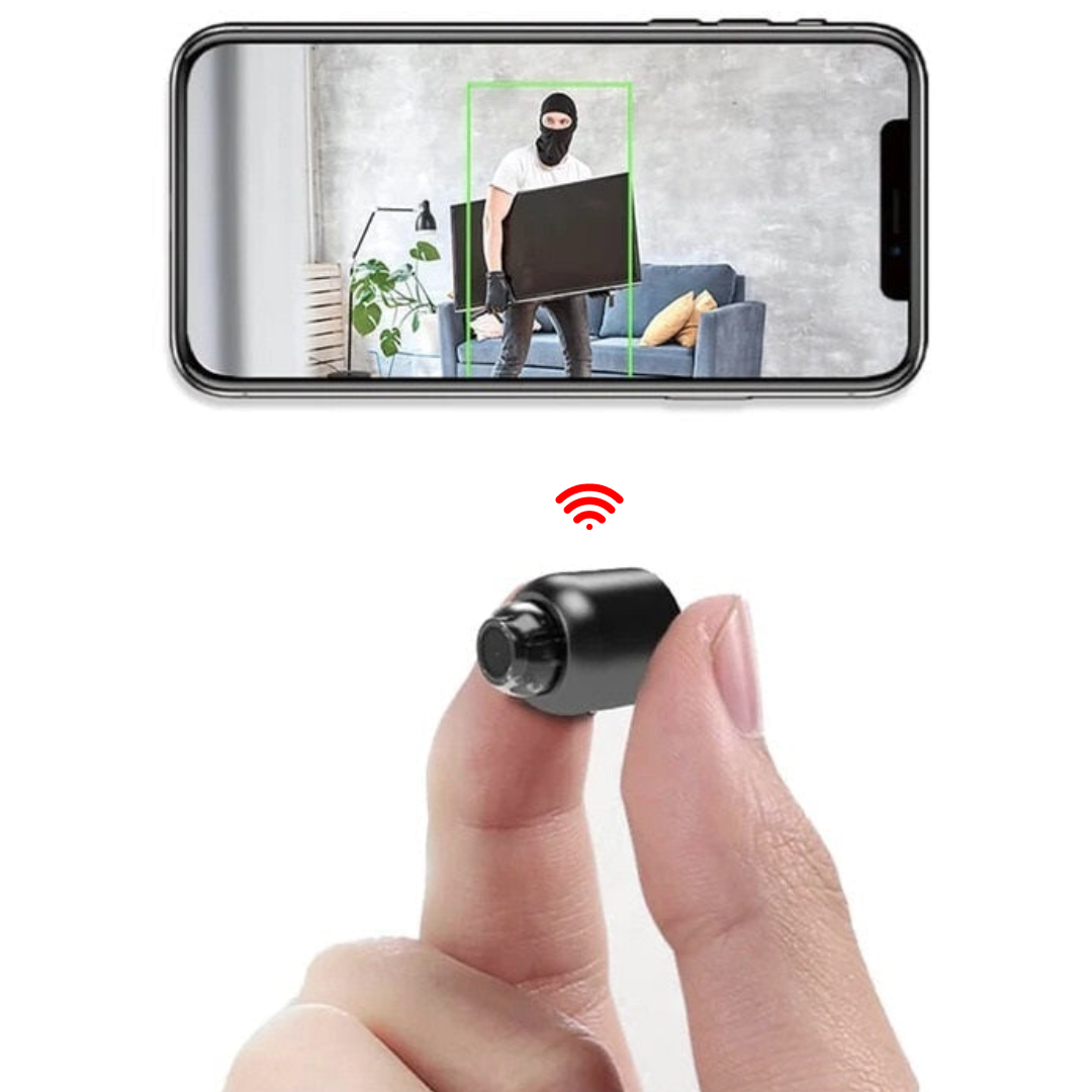 Mini Wireless Hidden Camera – HD Audio Surveillance for Home Security