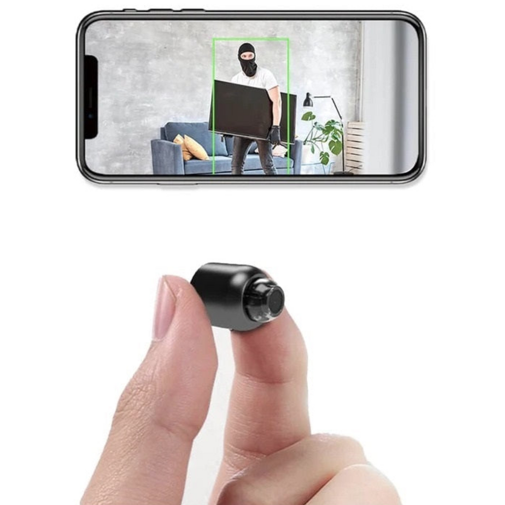 Mini Wireless Hidden Camera – HD Audio Surveillance for Home Security