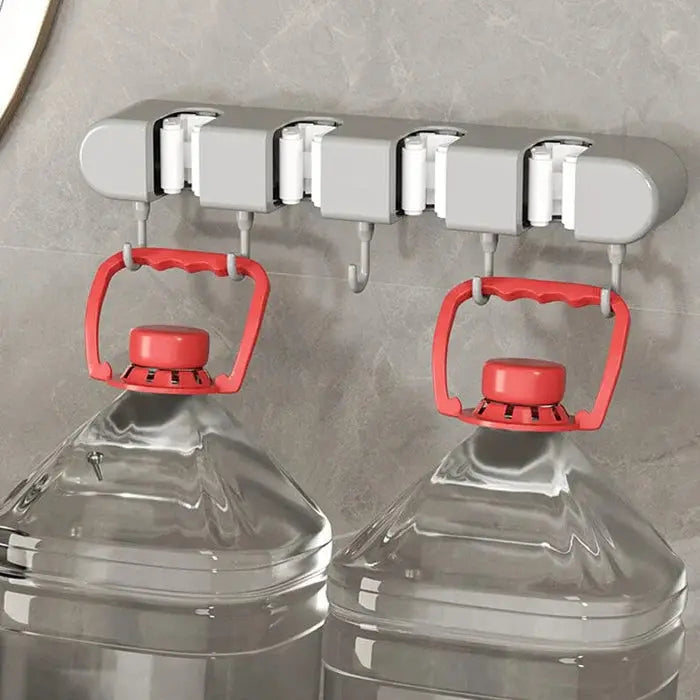Broom & Mop Wall Holder – Space-Saving Mounting & Secure Tool Storage Rack