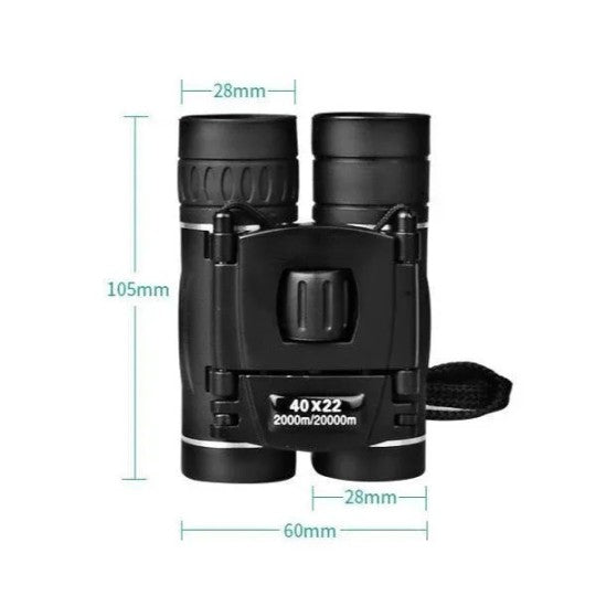 Military-Grade 40x22 HD Binoculars - Professional Hunting Telescope for Outdoor Adventures