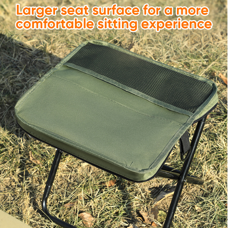 Foldable Backpack Stool – Lightweight Portable Seat for Hiking & Camping