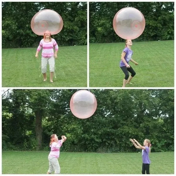 Inflatable Stretch Bubble Ball - Kids Zorb Bumper Ball for Outdoor Play