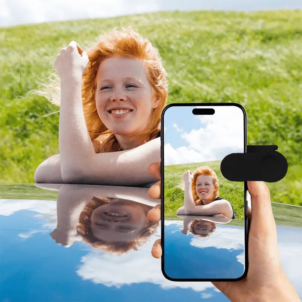 Camera Mirror Reflector Clip – Creative Photography, Kaleidoscope Effect & Universal