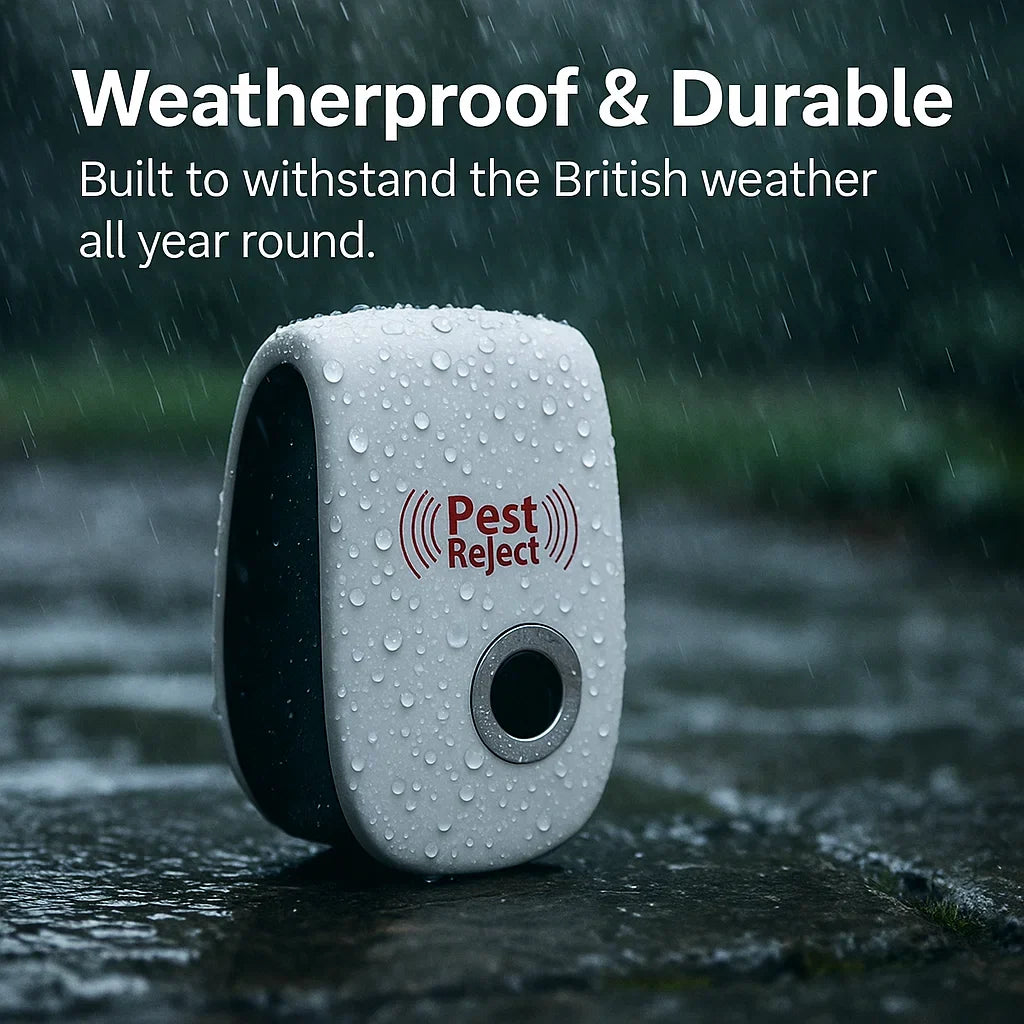 Ultrasonic Squirrel Repeller – Solar Pest Control Device for Gardens & Yards