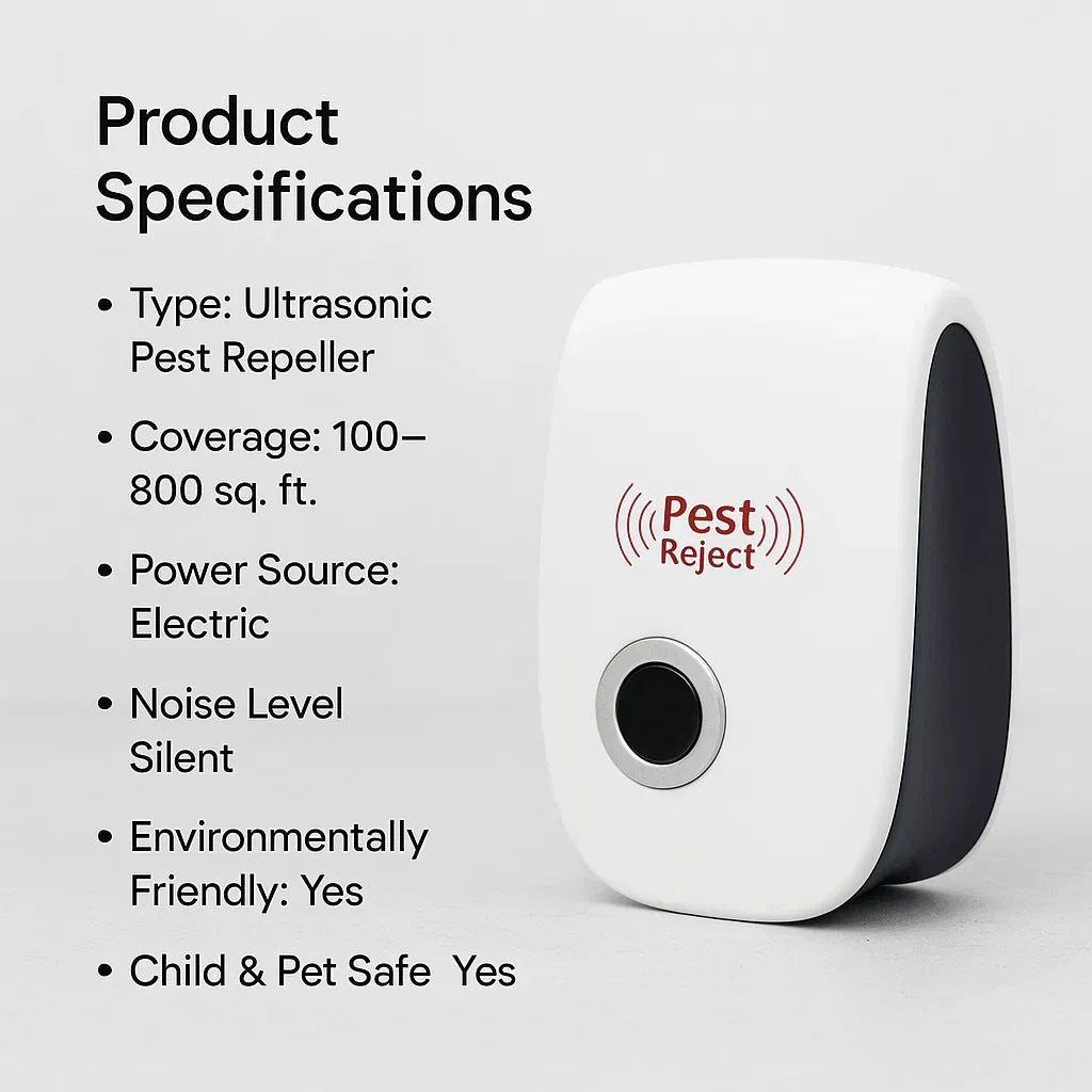 Ultrasonic Squirrel Repeller – Solar Pest Control Device for Gardens & Yards