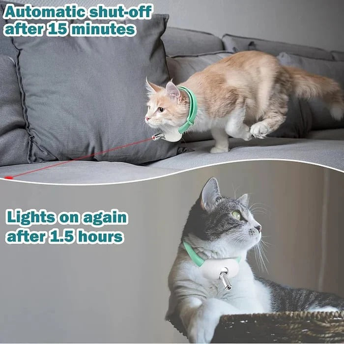 Laser Play Cat Collar – Automatic & Active Without Supervision