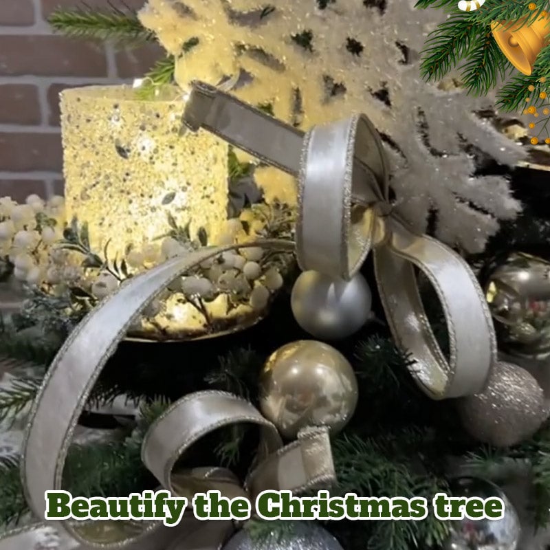 Christmas Tree Display Shelf – Wooden In-Tree Shelf for Ornaments and Villages