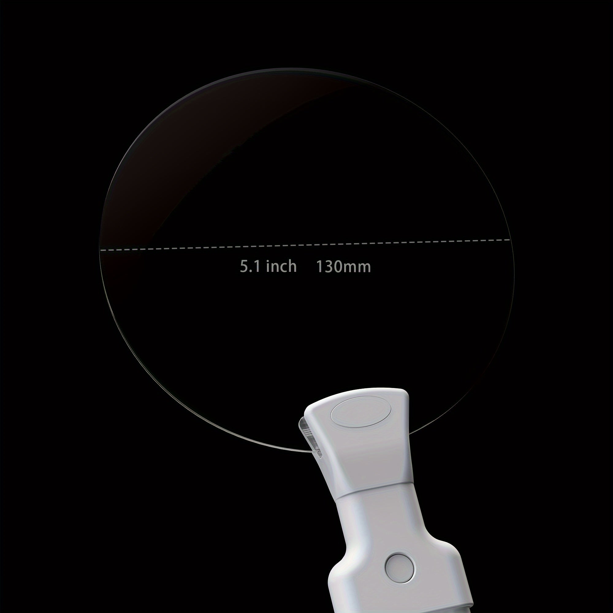 Hands-Free Magnifying Glass – 5X Magnification with Neck Strap for Reading