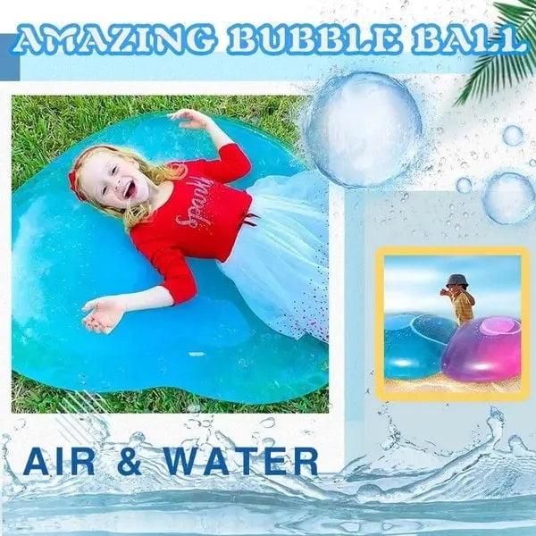 Inflatable Stretch Bubble Ball - Kids Zorb Bumper Ball for Outdoor Play