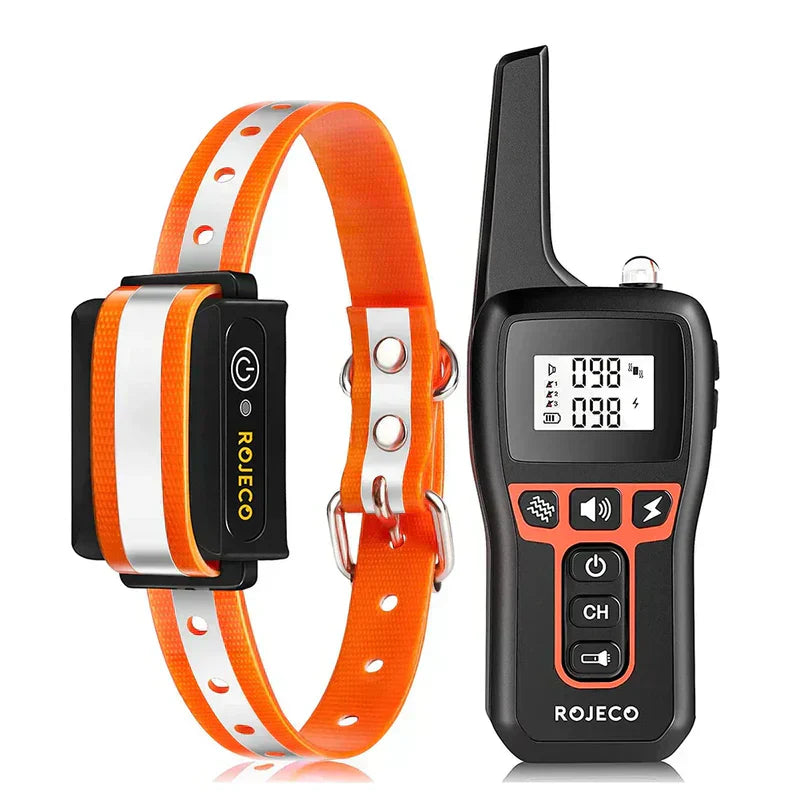 Dog Training Collar with Remote – 1000m Range, Vibration & Beep Mode