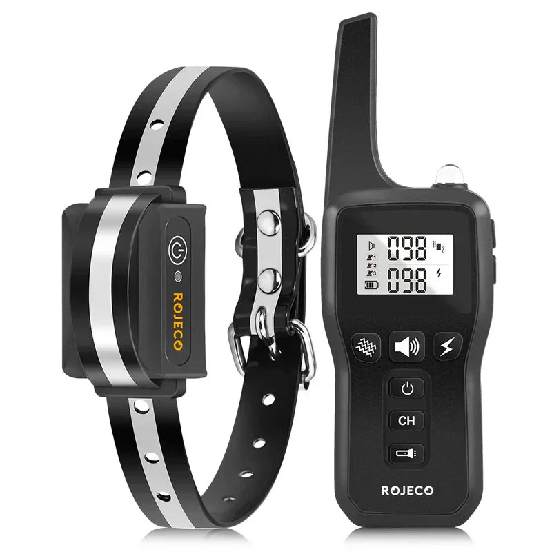 Dog Training Collar with Remote – 1000m Range, Vibration & Beep Mode