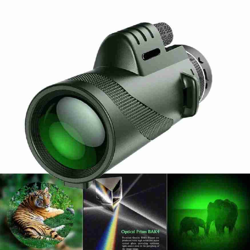 Ultra-Zoom Monocular – 600x HD Lens Compact Hiking & Birdwatching