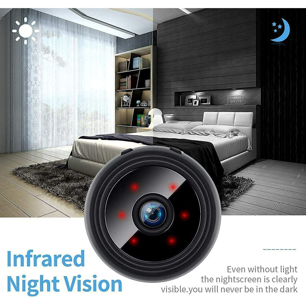 Compact Wireless Magnetic Camera with Real-Time Audio & Video Streaming