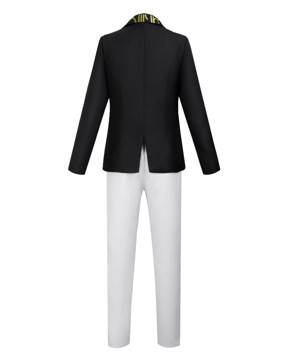 Men’s Black and White Villain Costume Set
