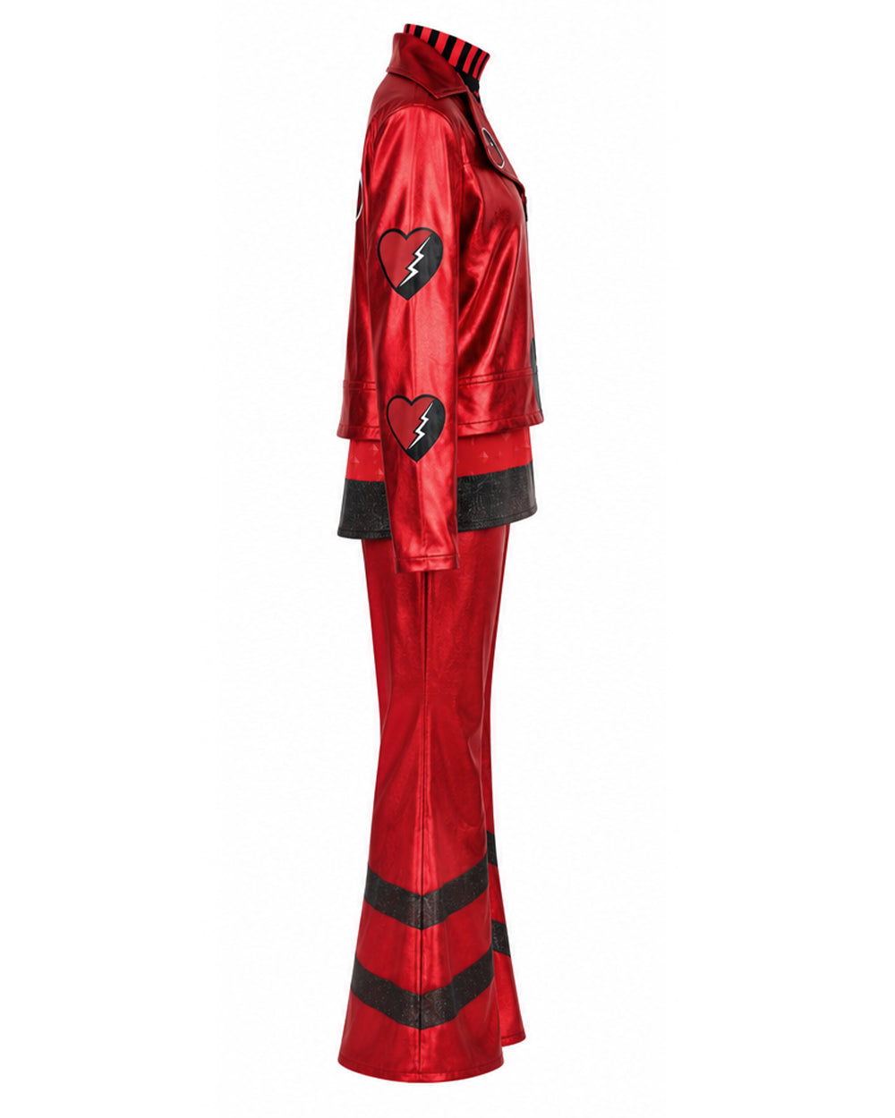 Red Heart-Themed Princess Costume Set