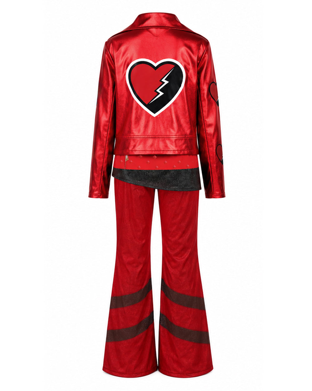 Red Heart-Themed Princess Costume Set