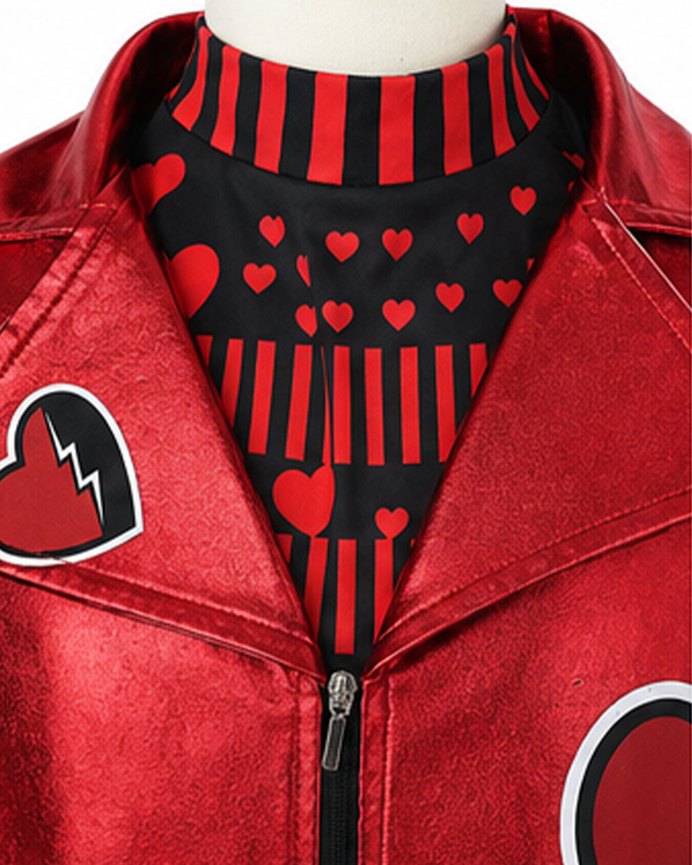 Red Heart-Themed Princess Costume Set