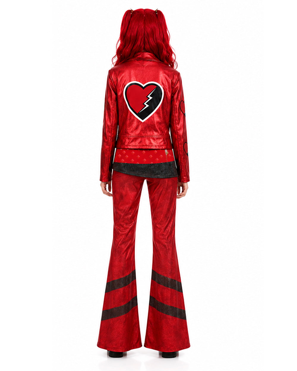 Red Heart-Themed Princess Costume Set