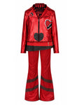 Red Heart-Themed Princess Costume Set