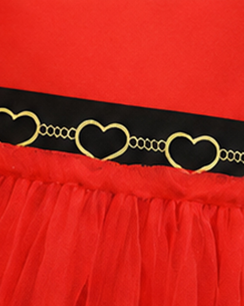 Girls’ Red Heart Princess Costume Dress