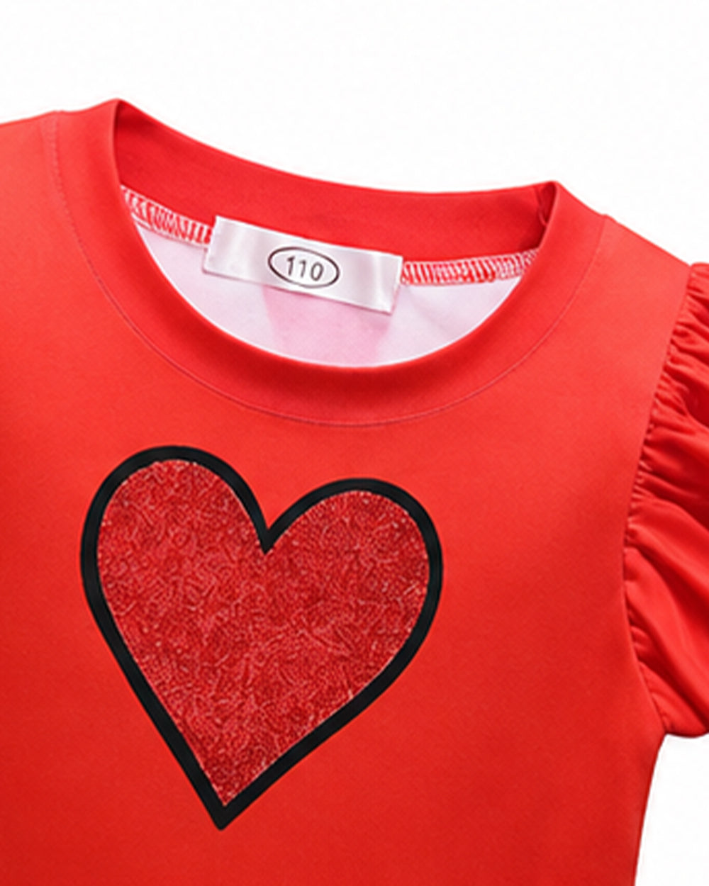 Girls’ Red Heart Princess Costume Dress