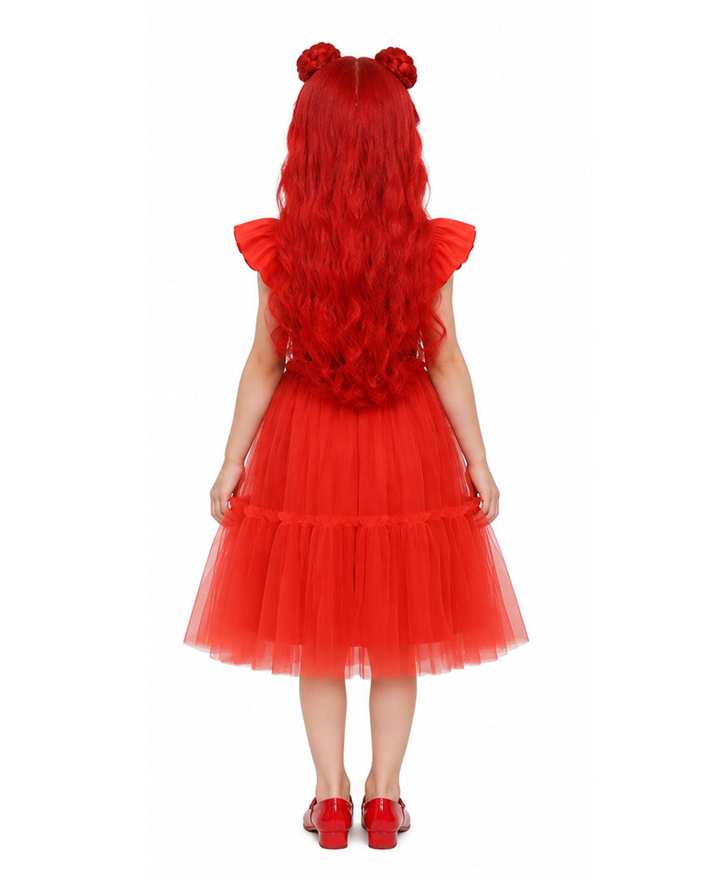 Girls’ Red Heart Princess Costume Dress