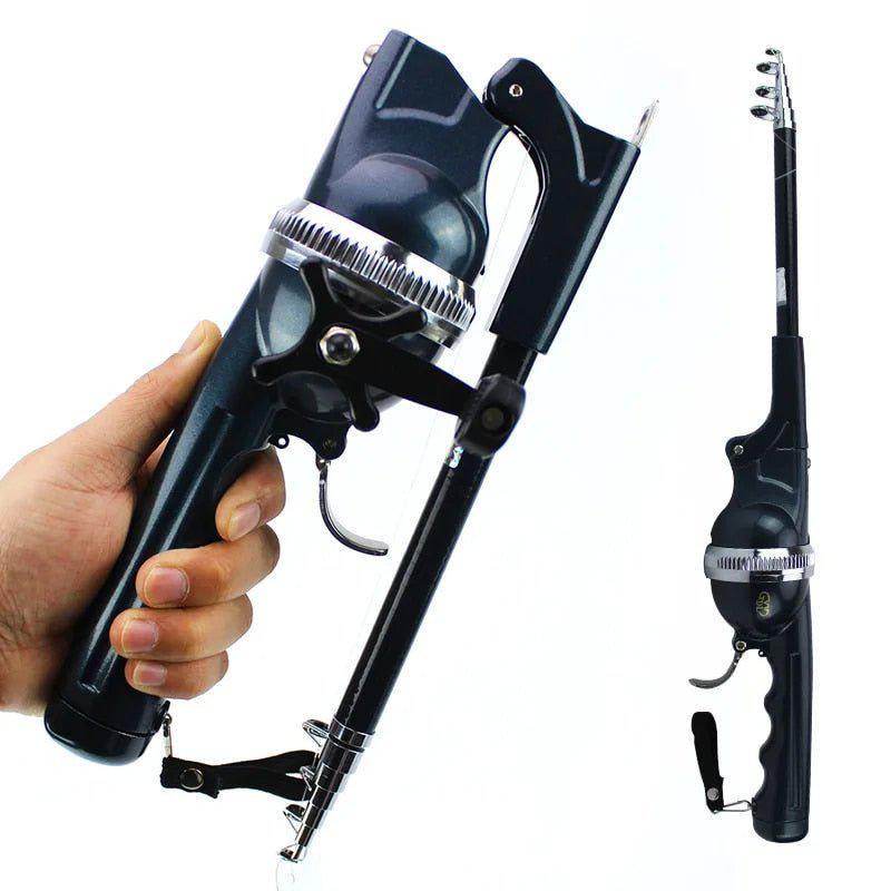 Telescopic Fishing Rod 134cm – Integrated Reel &amp; Portable Design