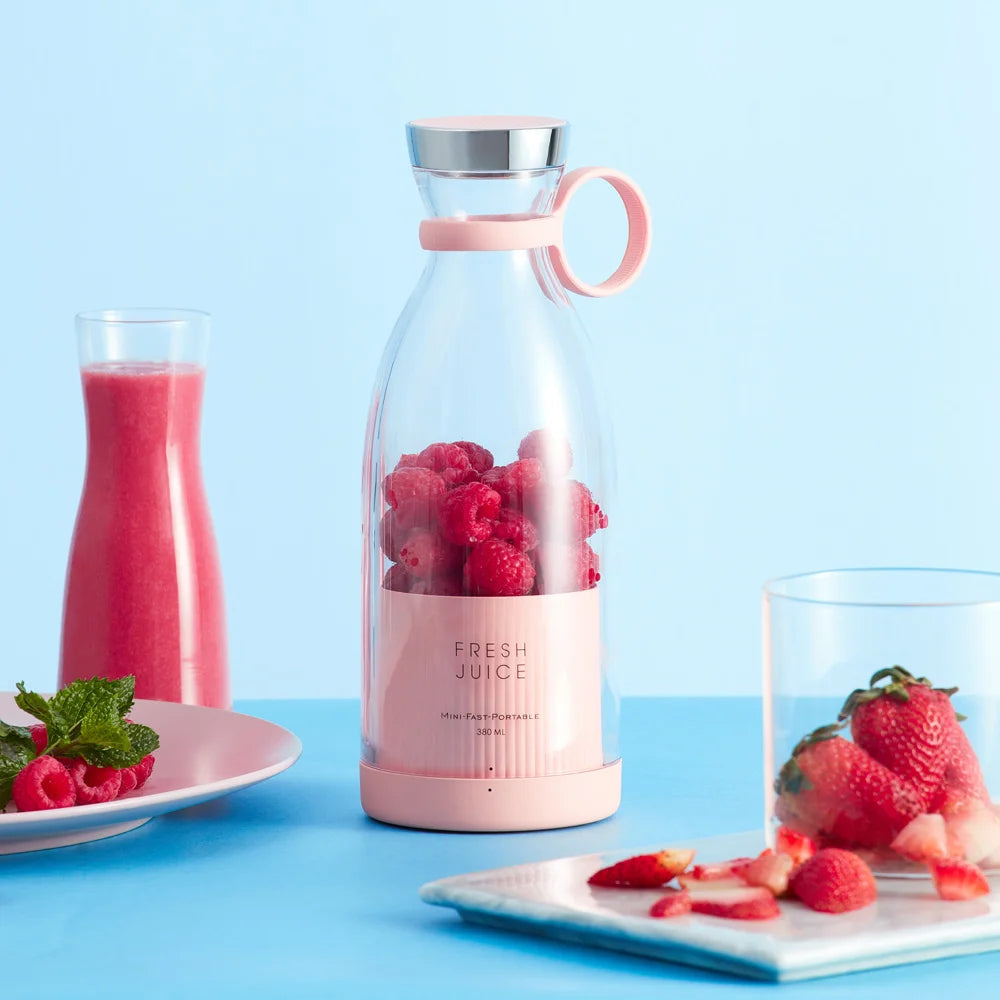 Portable Blender Bottle 420ml – Cordless USB Rechargeable & Fresh Smoothies Fast
