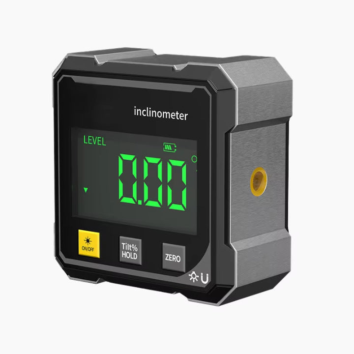 Digital Laser Inclinometer – Precise Angle Measurement & Multi-Surface Levelling