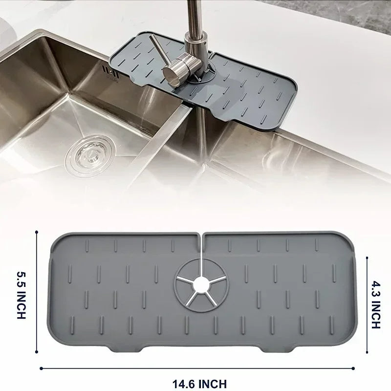 Kitchen Silicone Sink Splash Protector