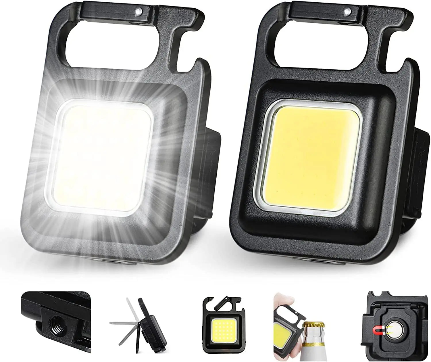 Mini LED Flashlight Keychain (1800LM)