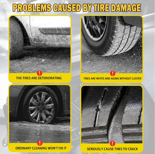 2 Set Tire Shine Spray