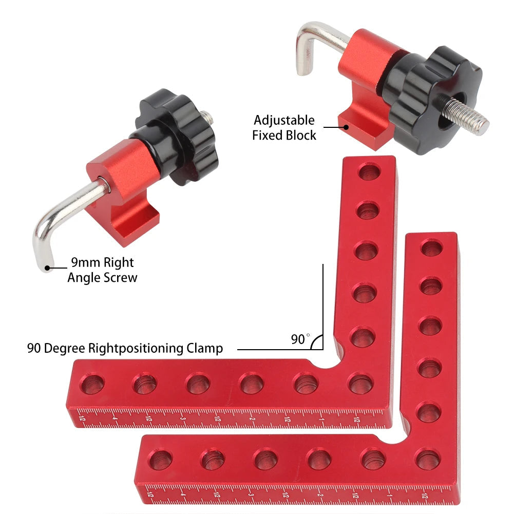 90° 120mm Woodworking Clamps
