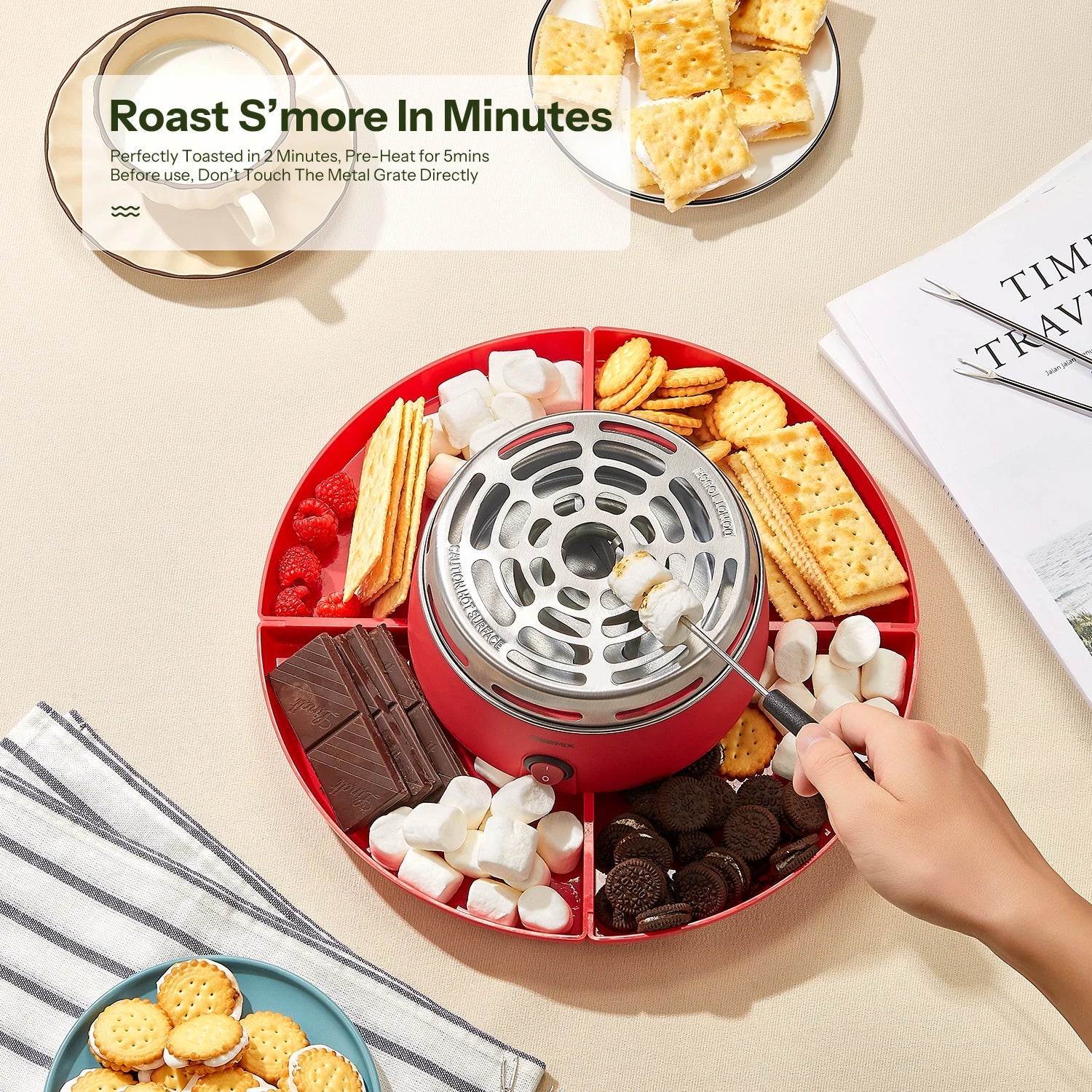 Tabletop Indoor Smores Maker