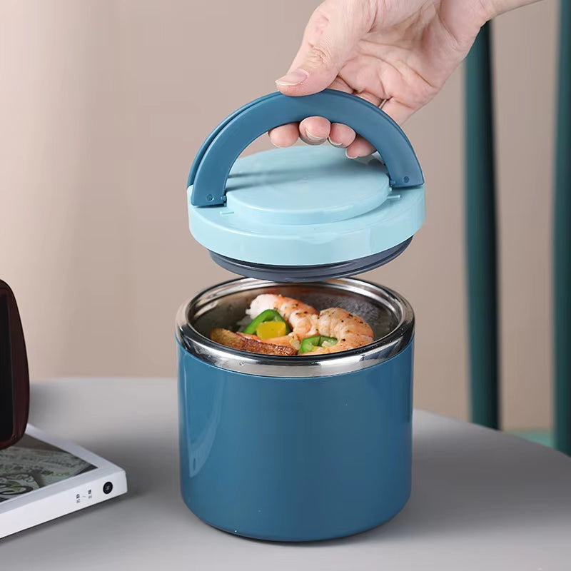 Stainless Steel Insulated Food Container – Leak-Proof, 630ml or 1000ml & BPA-Free