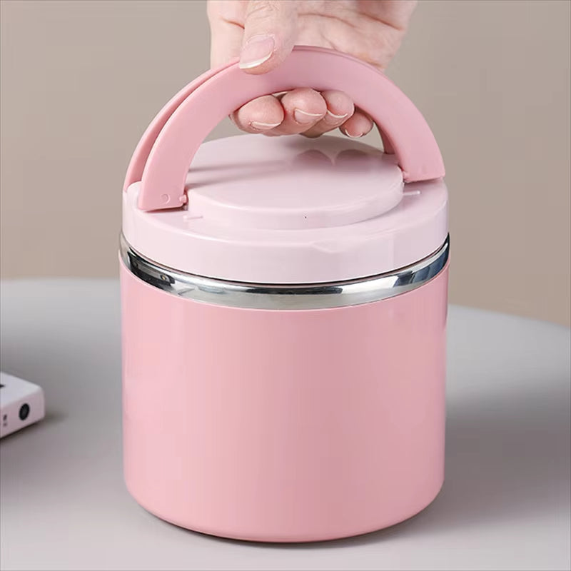 Stainless Steel Insulated Food Container – Leak-Proof, 630ml or 1000ml & BPA-Free