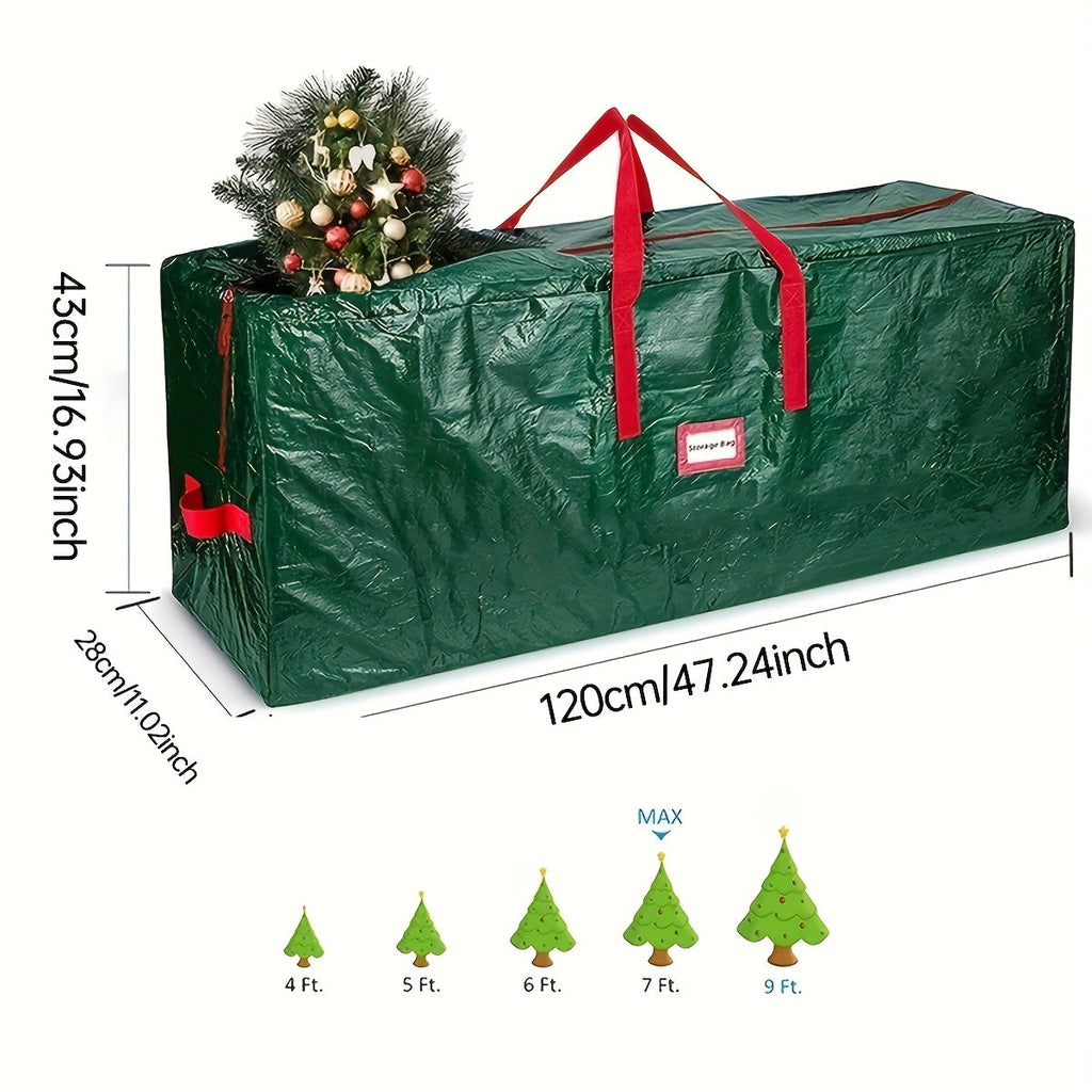 Large Waterproof Christmas Tree Storage Bag – Heavy-Duty Tote