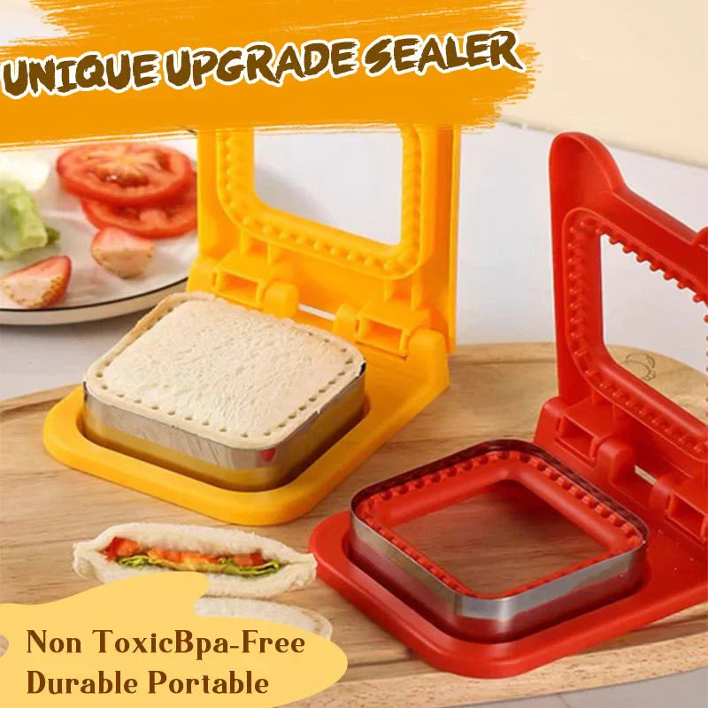Sandwich Maker with Sealing – Non-Stick & Easy to Clean