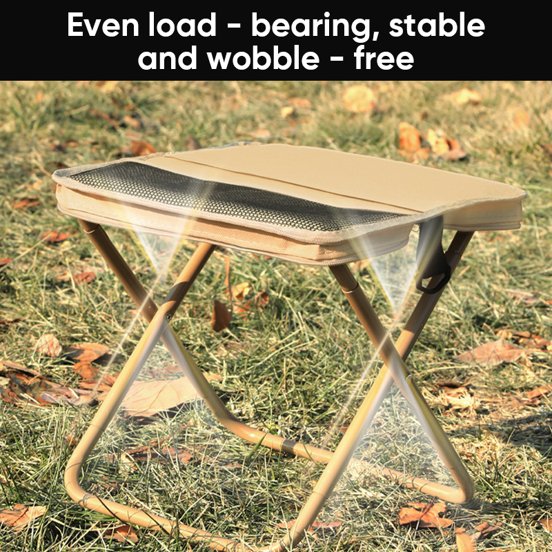 Foldable Backpack Stool – Lightweight Portable Seat for Hiking & Camping