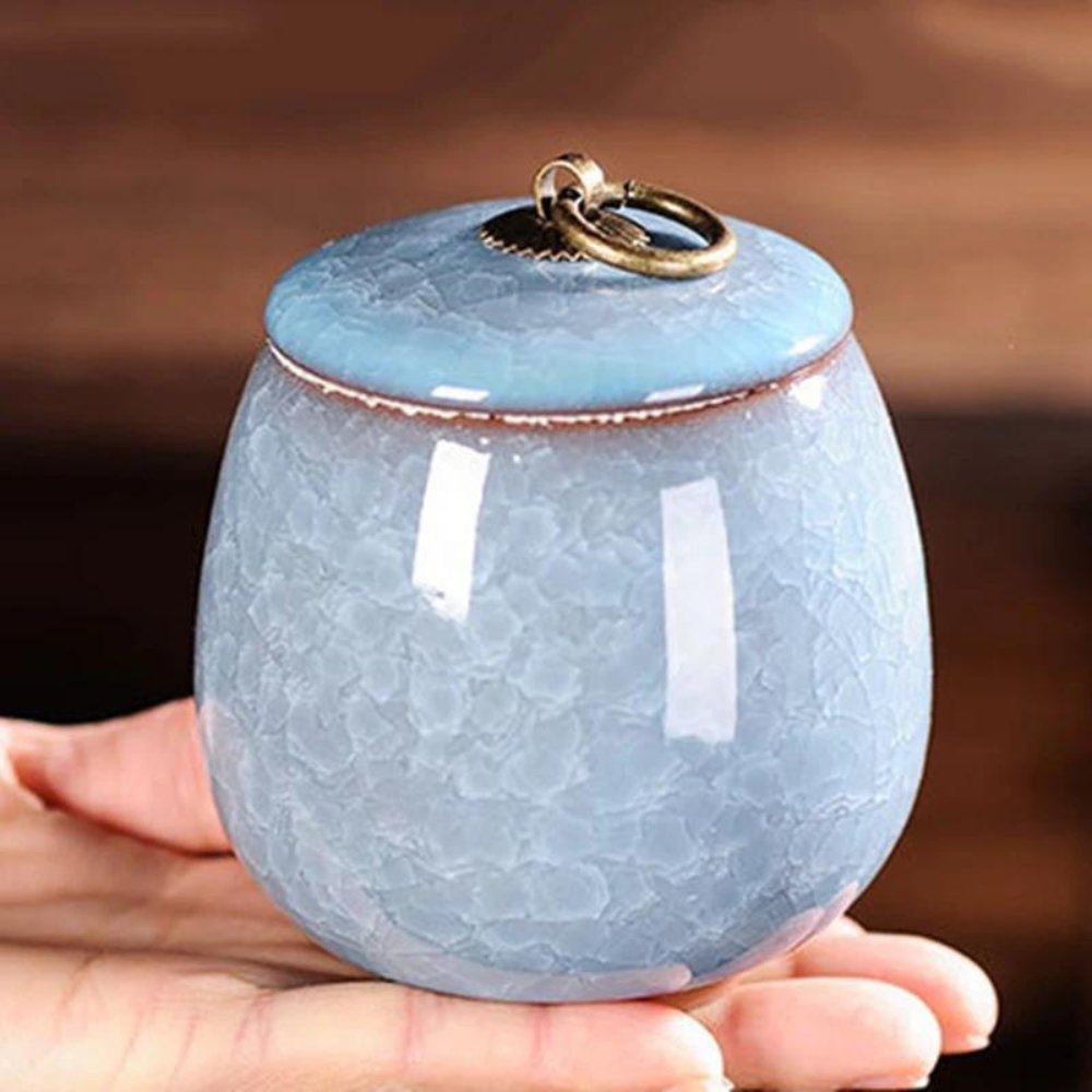 Handcrafted Ceramic Pet Urn – Memorial Keepsake for Dogs & Cats