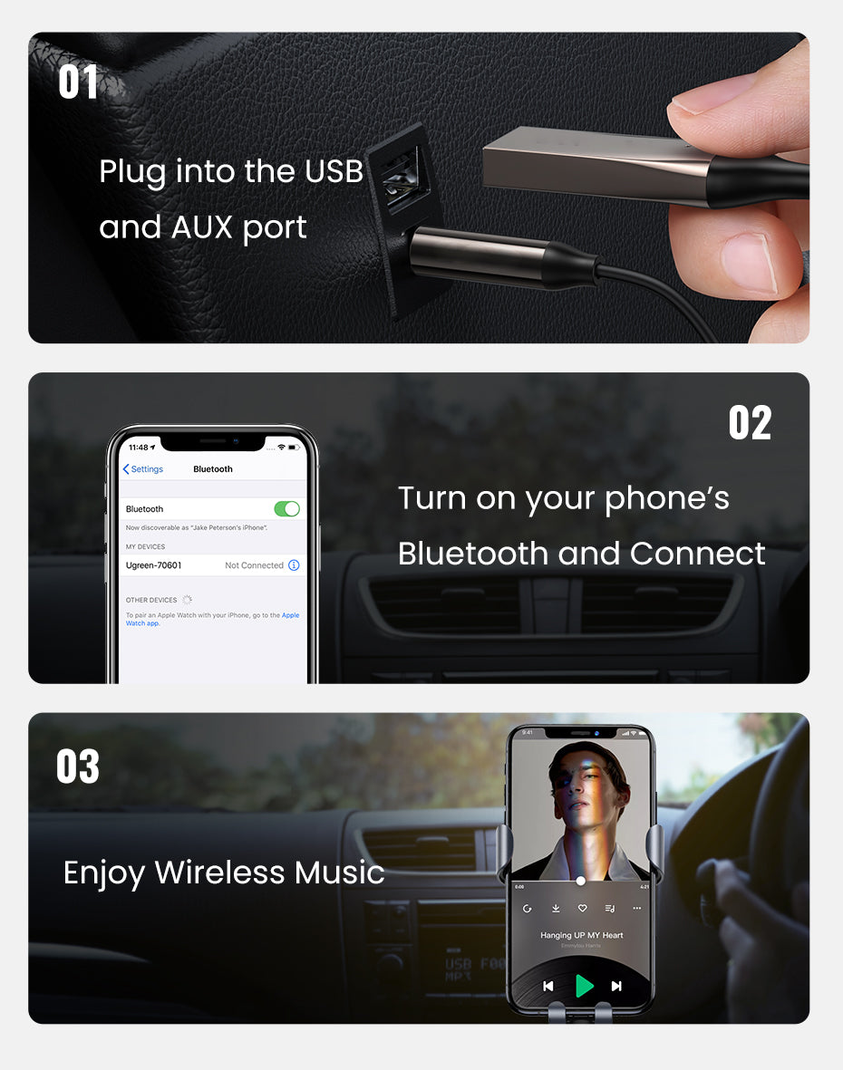 Bluetooth Aux Adapter