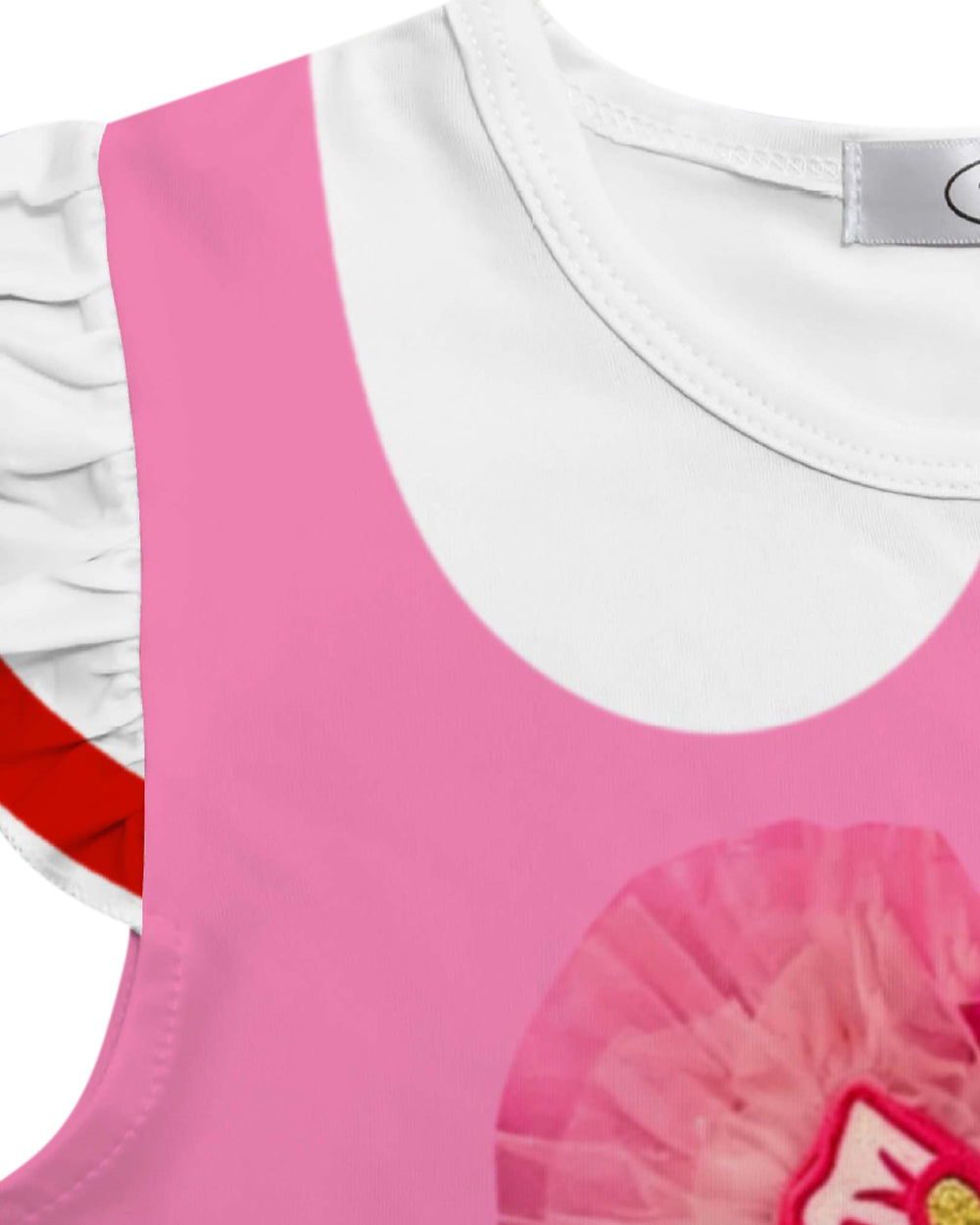 Girls’ Pink Princess Dress and Crossbody Bag Set