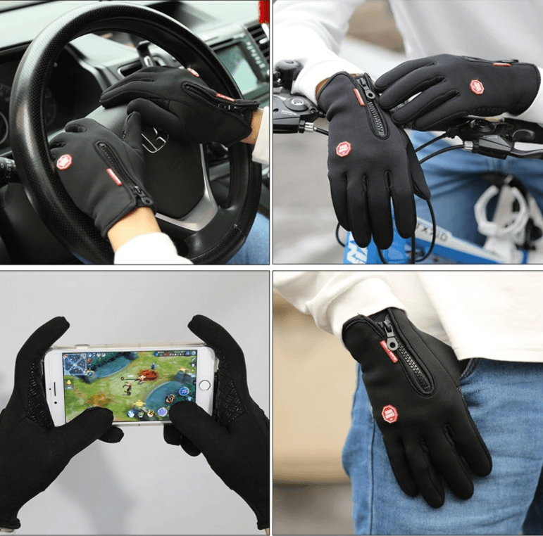 Waterproof Windproof Gloves – Thermal Touchscreen Outdoor & Winter