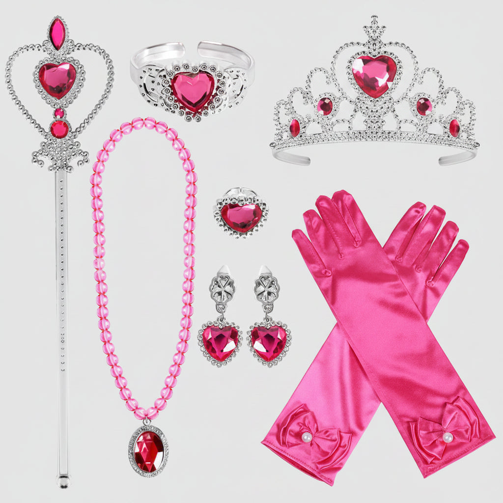 Princess Costume Necklace and Earring Set