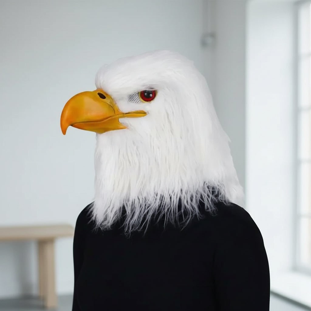 Eagle Head Animal Halloween Mask Costume