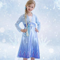 Girls' Ice Princess Halloween Costume Dress and Cape Set