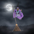 Hanging Witch Halloween Yard Decoration